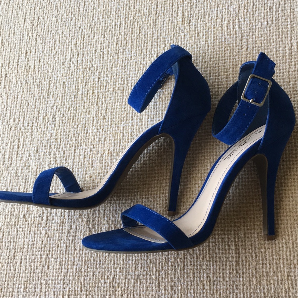 Blue heels